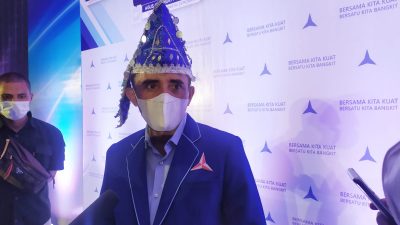 Kembali Jabat Ketua DPD Demokrat Sulteng, Anwar Hafid : Ada Semangat Baru Di Pelantikan