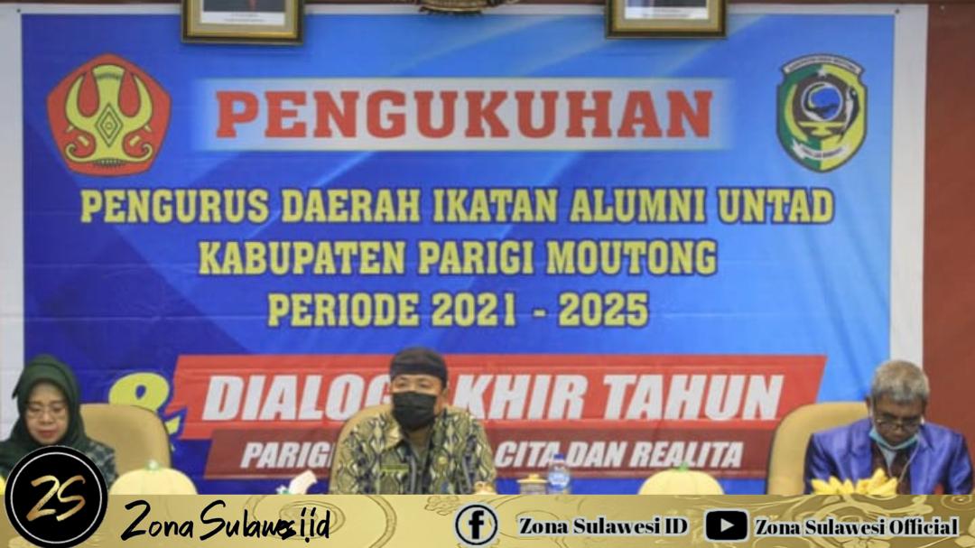 Pengukuhan IKA Untad, Bupati Parimo: Harus Saling Mengisi Dalam Pembangunan Parimo