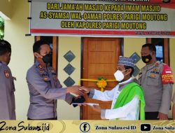 Polres Parimo Dirikan Rumah Untuk Imam Masjid