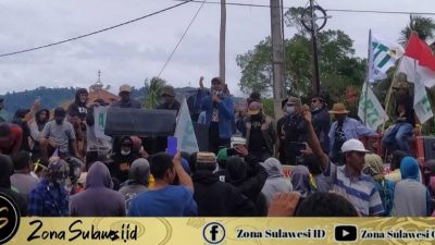 ARTI KTT Kembali Blokade Jalan Trans Sulawesi Menagih Janji Rusdi Mastura