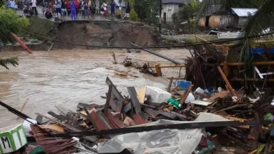 10 Rumah di Desa Galumpang Hanyut dan 1 Jembatan Putus di Sapu Banjir