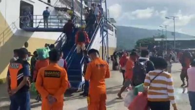 Jelang Lebaran Idul Fitri 1443 Hijriah, Basarnas Sulteng Fokus  Pengawasan Arus Mudik di Pelabuhan Bandara