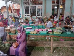 Pererat Silahturahmi, Pemdes Palasa Bersama Masyarakat Gelar Halal Bi Halal