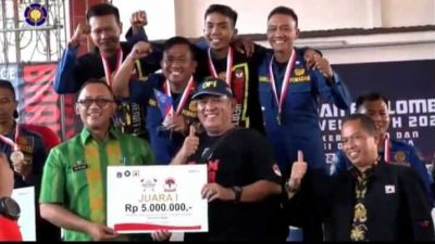 Damkar Kota Palu Raih Juara Satu Ajang Skill Competition