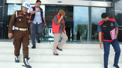 Kejati Sulteng Tahan Konsultan Pengawas Tersangka Korupsi Pembangunan Stadion Banggai Laut