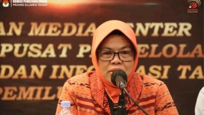KPU Sulteng Segera Bentuk PPK dan PPS , Pendaftaran Mulai Dibuka