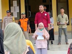 Ketua PPK Ongka Malino Ajak Pantarlih Sukseskan Bersama Pemilu 2024