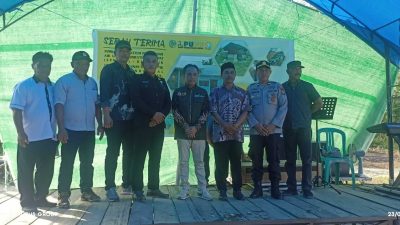 11 Desa di Parimo Terima Bangunan DAK Sanitasi 2022 Dari Dinas PUPRP