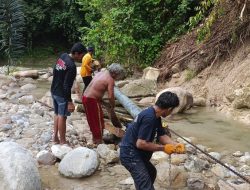 Pasca Banjir, Jaringan SPAM Tolai dan Torue Kembali Normal