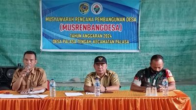 Pemdes Palasa Laksanakan Musrembang Tahun Anggaran 2024