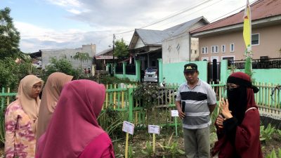 Ganjar Milenial Lakukan Sosialisasi Pentingnya Budi Daya Tanaman Toga Kepada Pemuda-Pemudi di Palu