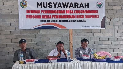 Masyarakat Beri Usulan kepada Pemdes Dongkalan dalam Musdes TA 2024