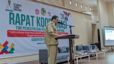 Pj Bupati Apresiasi Penurunan Kasus Stunting di Parimo