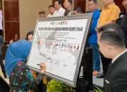 Ketua DPRD Sulteng Tandatangani Deklarasi Pemilu Damai