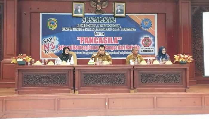Pemda Parimo Gencar Sosialisasikan Pencegahan Penyalahgunaan dan Peredaran Narkoba