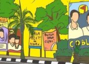 Pasca Penertiban, Baliho Caleg Provinsi Masih Terpasang di Reklame