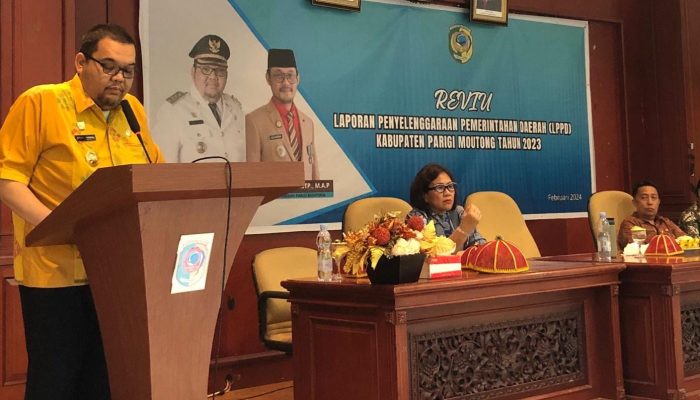 Reviw Laporan Penyelenggaraan Pemerintahan Daerah (LPPD) Kabupaten Parimo 2023