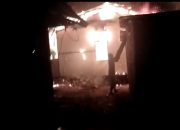 Kebakaran Hebat di Desa Toribulu, 1 Rumah  Ludes Dilahap Si Jago Merah