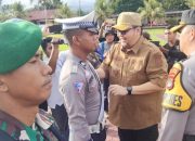 Pj Bupati Richard Arnaldo Pimpin Apel Gelar Pasukan Operasi Ketupat Tinombala 2024