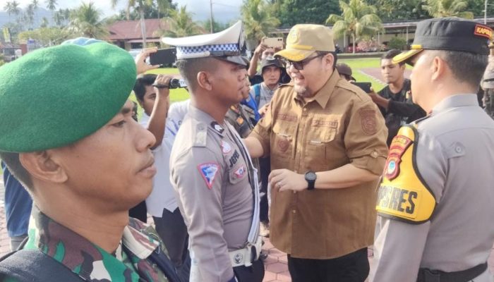 Pj Bupati Richard Arnaldo Pimpin Apel Gelar Pasukan Operasi Ketupat Tinombala 2024