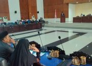 DPRD Parimo Laksanakan Rapat Paripurna Penyampaian Pandangan Umum Fraksi-Fraksi atas LKPJ Bupati