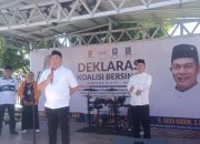 Ratusan Pendukung Hadiri Deklarasi Paslon BERSINAR Calon Bupati dan Wakil Bupati Parigi Moutong 2024 – 2029