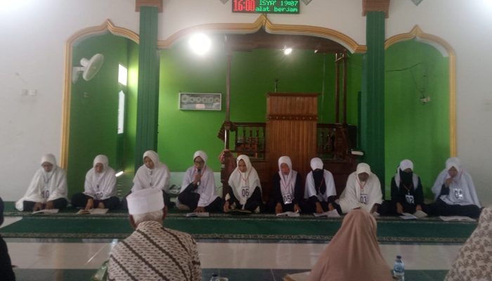 Lomba Barzanji dalam Peringatan Maulid Nabi Muhammad SAW di Palasa Tangki Berlangsung Meriah