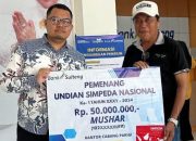 Nasabah Bank Sulteng Cabang Parigi Raih Hadiah undian Simpeda Nasional 50 Juta