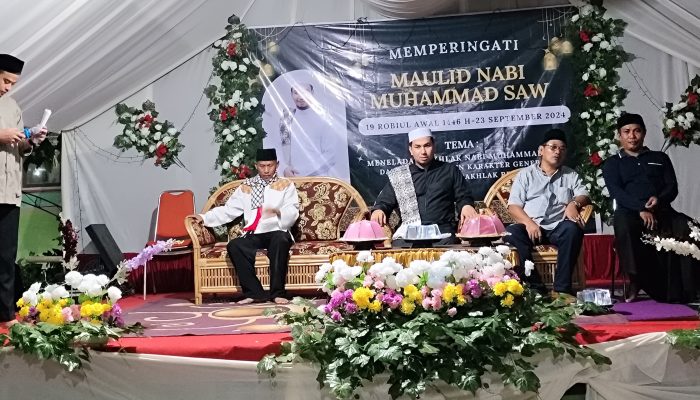 MA dan MTs Alkhairaat Ulatan Laksanakan Maulid Nabi Muhammad SAW 1446 H