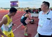 Ketum KONI Sulteng Semangati Nofeldi Usai Lomba 5K PON 2024