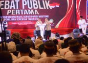 Debat Publik Pertama, Paslon Bersinar Bertekad Dekatkan Pelayanan Publik Lewat Program Bunga Desa