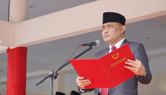 Bacakan Pidato Mensos Saifullah, M Sadly Pimpin Upacara Peringatan Hari Pahlawan di Lingkup Pemprov Sulteng