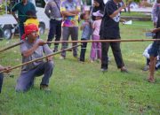 “Sopu” Lomba Tradisional Tiup Sumpit di Festival Gampiri Parimo 2024