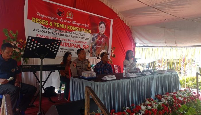 Gelar Reses Perdana, Feiny Mike Kairupan Disambut Antusias Masyarakat