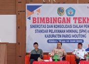 91 Peserta Ikuti Bimtek SPM di Aula Disdikbud Parigi Moutong