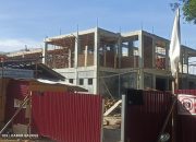 Hari Ke-135, Proyek Pembangunan Labkesmas Parimo Baru 47 Persen