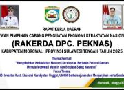 Rakerda DPC PEKNAS Morowali 2025 Digelar: Fokus Perkuat Ekonomi Kerakyatan Berbasis Potensi Daerah