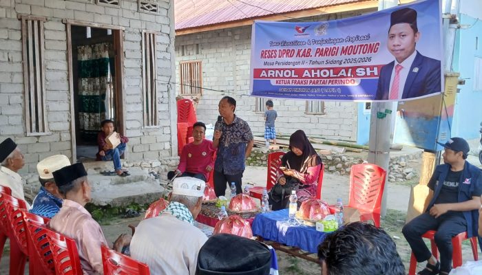 Arnold Gelar Reses di Desa Pelawa, Warga Sampaikan Beragam Aspirasi