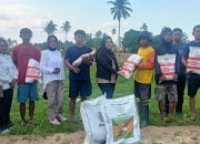 Dukung Ketahanan Pangan, Komandan Srikandi LMP Parigi Moutong Salurkan Bibit Jagung untuk Petani Lobu Mandiri