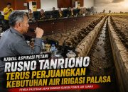 Rusno Tanriono Terus Kawal Persoalan Irigasi Palasa, Pemda Pastikan Bangun Sumur Pompa Air Tanah