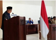 Rapat Paripurna Bahas Tindak Lanjut LHP BPK, Pemkab Parimo Nyatakan Siap Bersinergi dengan DPRD