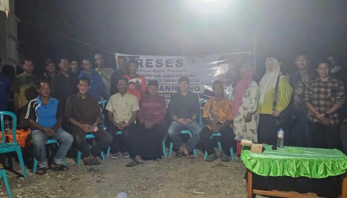 Reses di Ogoansam, Rusno Tanriono Salurkan Bantuan untuk Pesantren dan Serap Aspirasi Warga