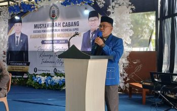 Muscab APRI Parigi Moutong Digelar, Isram Said Lolo Serahkan Tongkat Estafet Kepemimpinan