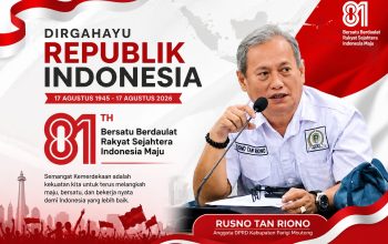 Rusno Tanriono Desak Penguatan Sektor Pendidikan di Momentum HUT RI ke-81