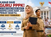Kabar Baik Guru PPPK: 231 Ribu Guru Paruh Waktu Berpeluang Naik Jadi Penuh Waktu, PNS 2027 Terbuka