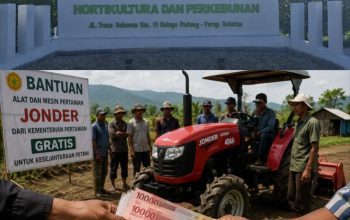 Bantuan Alsintan Jonder di Parimo Diduga Tak Gratis, Kelompok Tani Diminta Puluhan Juta