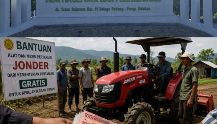 Bantuan Alsintan Jonder di Parimo Diduga Tak Gratis, Kelompok Tani Diminta Puluhan Juta