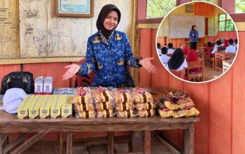 Riska, Guru di Pelosok Parimo Jalankan MBG Mandiri untuk Siswa SD Kecil Ogolau